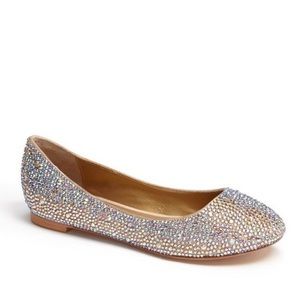 Benjamin Adams London Rhimestone bridal flats